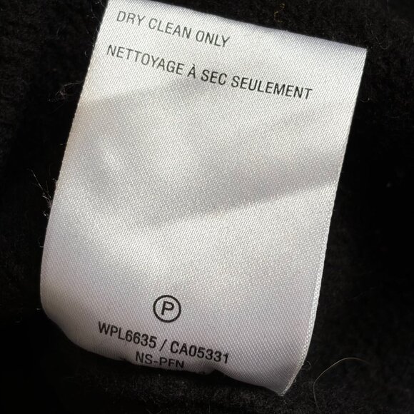 Woolrich Lambswool Full Zip Cardigan Sweater (Black) - Size Small - Picture 6 of 7